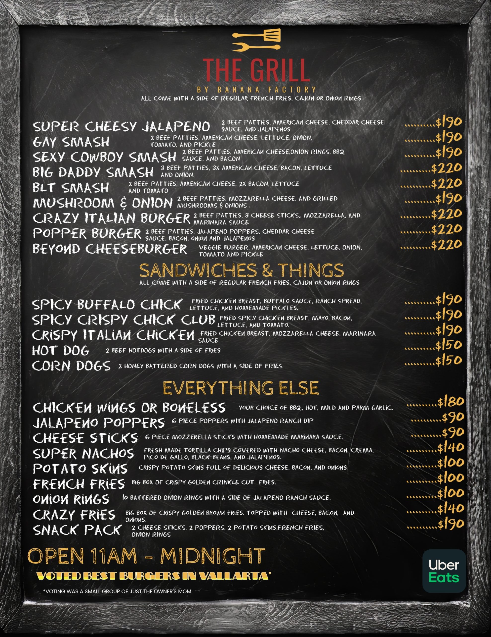 The Grill inside the Banana Factory