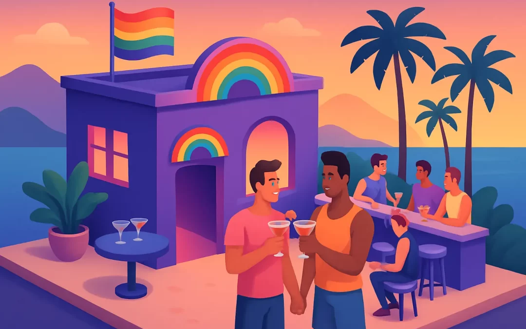 Gay Bar Happy Hour in Puerto Vallarta